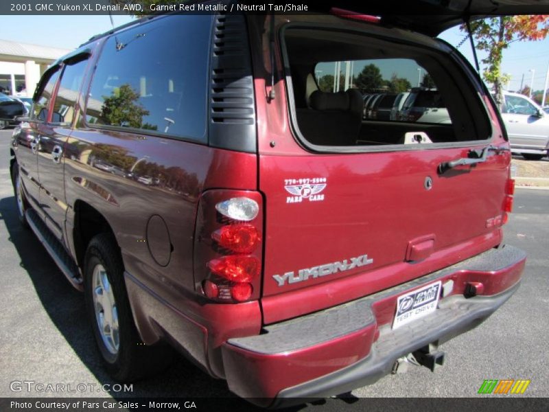 Garnet Red Metallic / Neutral Tan/Shale 2001 GMC Yukon XL Denali AWD