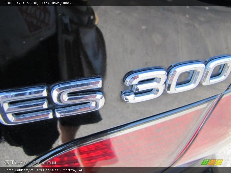 Black Onyx / Black 2002 Lexus ES 300