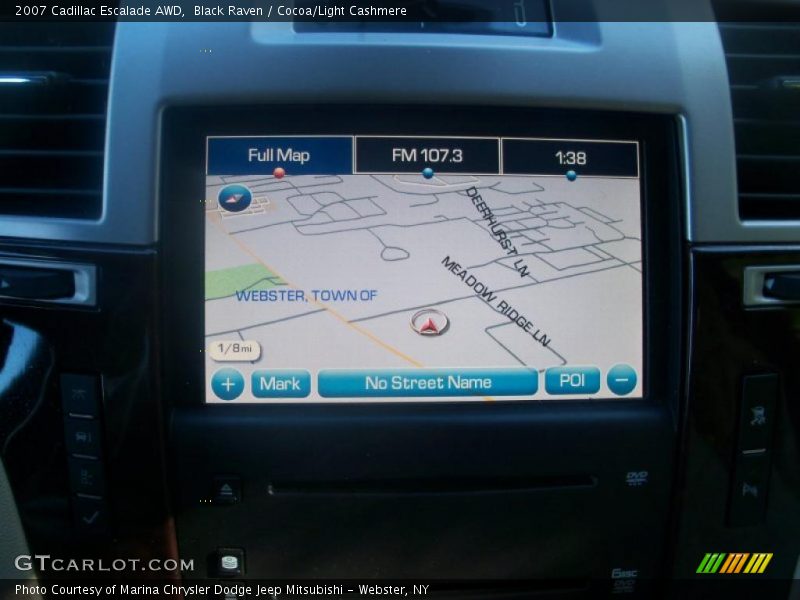 Black Raven / Cocoa/Light Cashmere 2007 Cadillac Escalade AWD