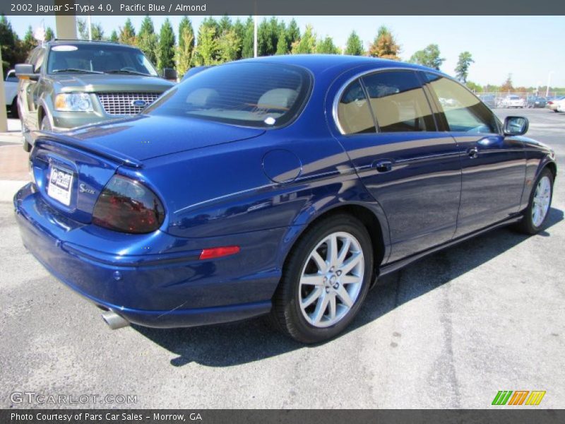 Pacific Blue / Almond 2002 Jaguar S-Type 4.0