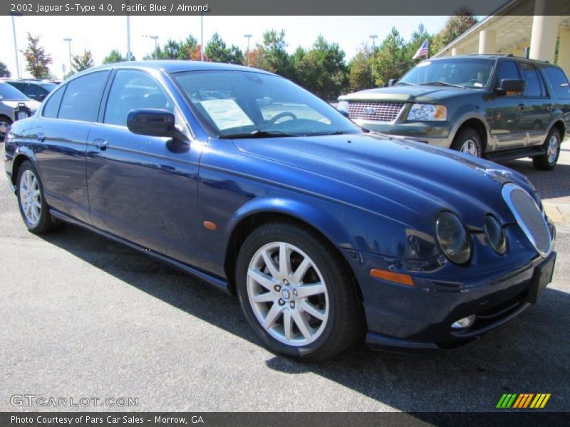 Pacific Blue / Almond 2002 Jaguar S-Type 4.0