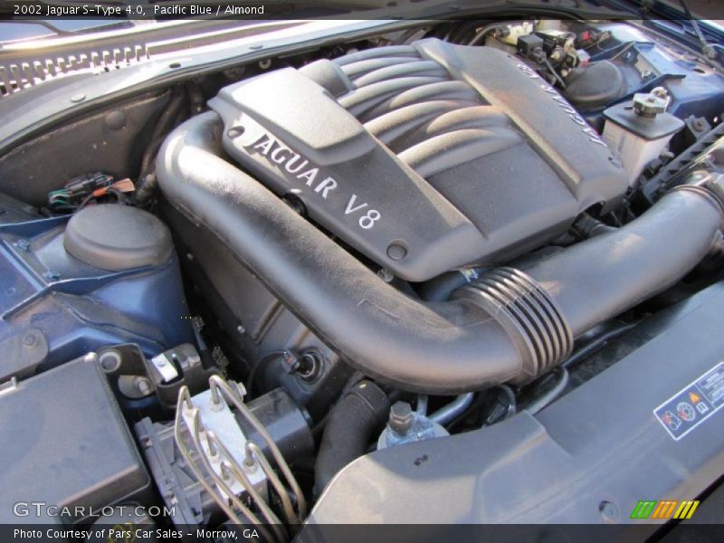  2002 S-Type 4.0 Engine - 4.0 Liter DOHC 32 Valve V8