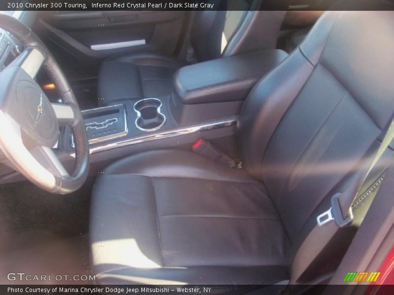 Inferno Red Crystal Pearl / Dark Slate Gray 2010 Chrysler 300 Touring