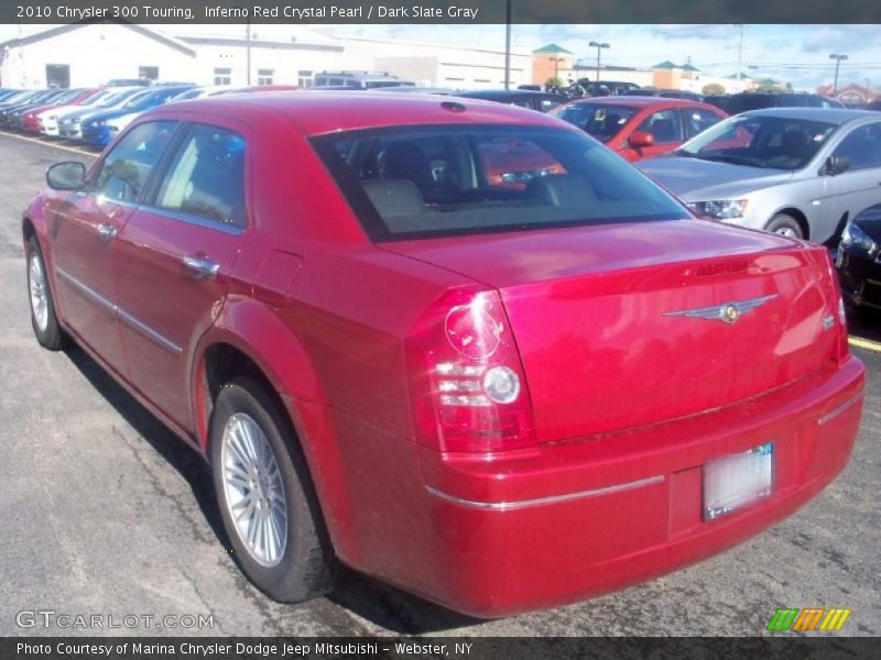 Inferno Red Crystal Pearl / Dark Slate Gray 2010 Chrysler 300 Touring
