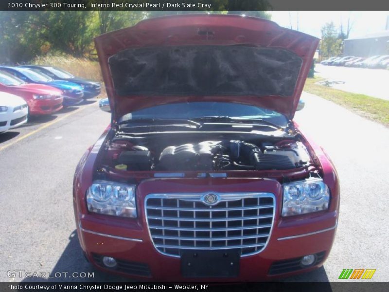 Inferno Red Crystal Pearl / Dark Slate Gray 2010 Chrysler 300 Touring