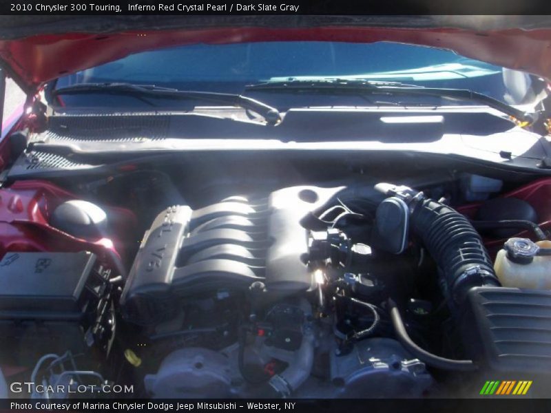 Inferno Red Crystal Pearl / Dark Slate Gray 2010 Chrysler 300 Touring