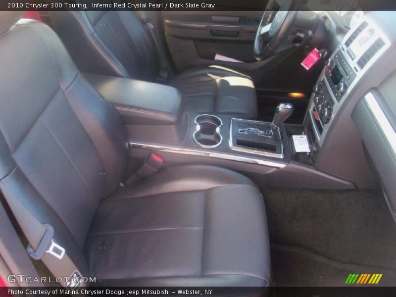 Inferno Red Crystal Pearl / Dark Slate Gray 2010 Chrysler 300 Touring