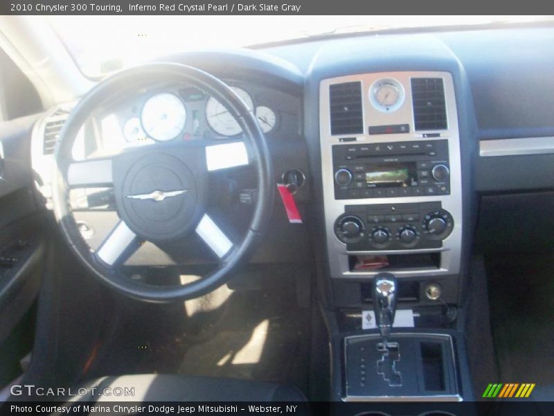 Inferno Red Crystal Pearl / Dark Slate Gray 2010 Chrysler 300 Touring