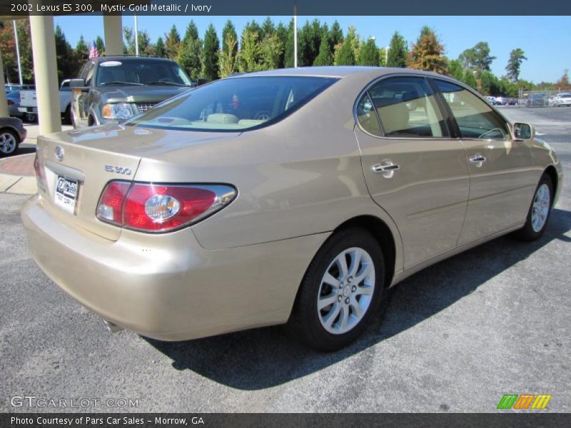 Mystic Gold Metallic / Ivory 2002 Lexus ES 300