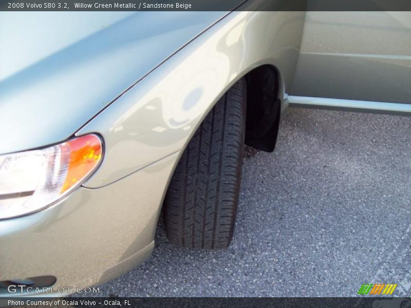Willow Green Metallic / Sandstone Beige 2008 Volvo S80 3.2