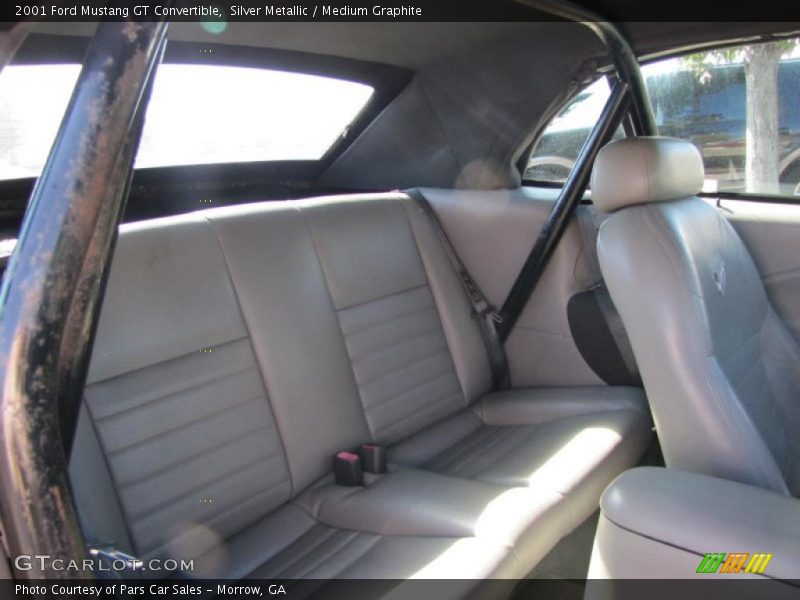  2001 Mustang GT Convertible Medium Graphite Interior