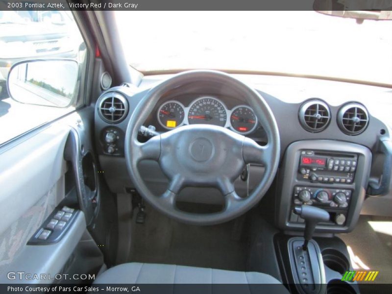 Dashboard of 2003 Aztek 