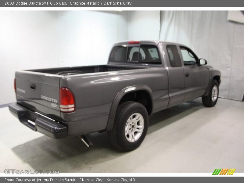 Graphite Metallic / Dark Slate Gray 2003 Dodge Dakota SXT Club Cab