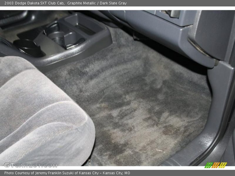 Graphite Metallic / Dark Slate Gray 2003 Dodge Dakota SXT Club Cab