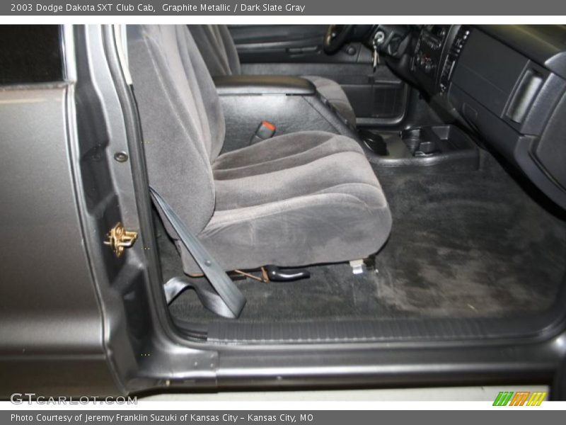 Graphite Metallic / Dark Slate Gray 2003 Dodge Dakota SXT Club Cab