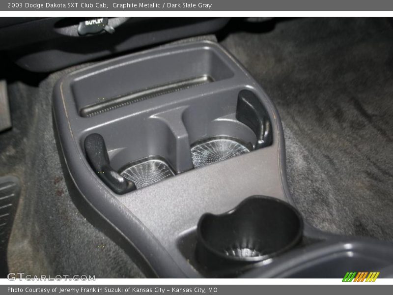 Graphite Metallic / Dark Slate Gray 2003 Dodge Dakota SXT Club Cab