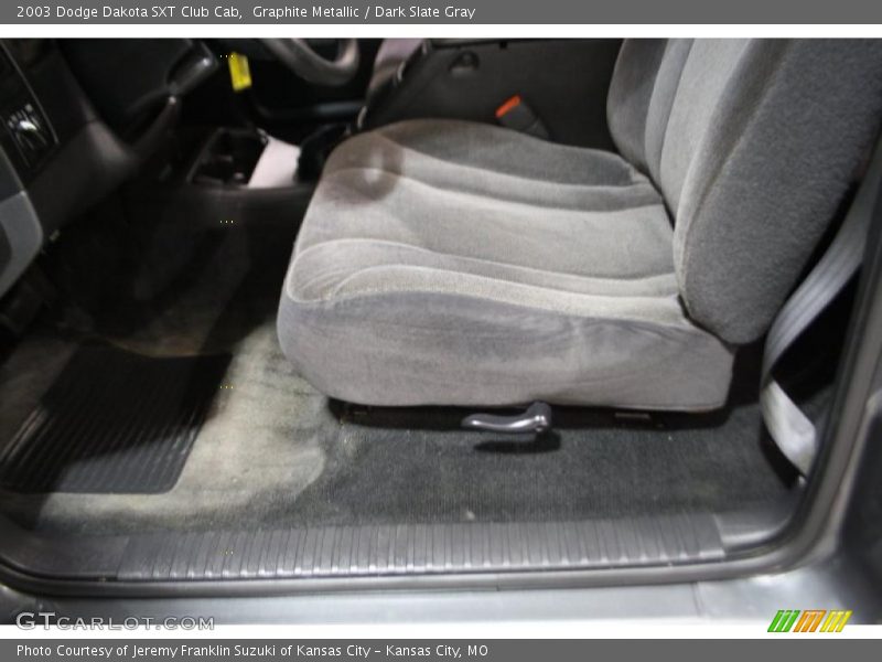 Graphite Metallic / Dark Slate Gray 2003 Dodge Dakota SXT Club Cab