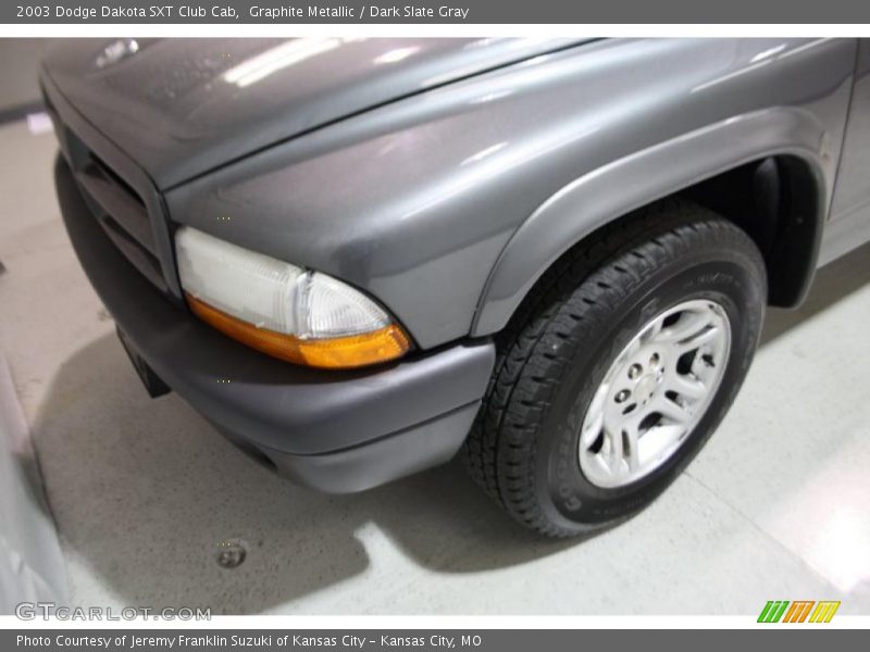 Graphite Metallic / Dark Slate Gray 2003 Dodge Dakota SXT Club Cab