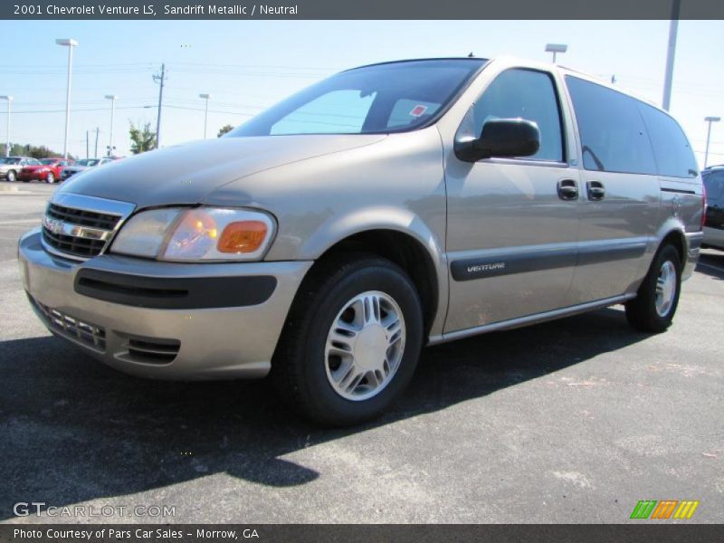 Sandrift Metallic / Neutral 2001 Chevrolet Venture LS