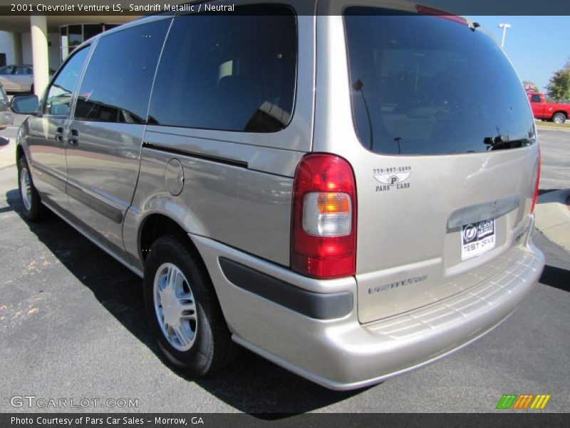 Sandrift Metallic / Neutral 2001 Chevrolet Venture LS