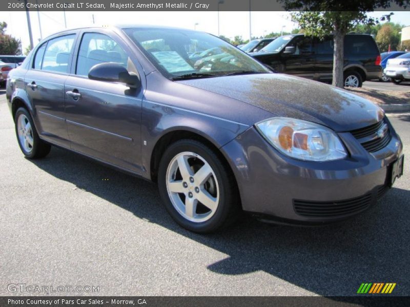 Majestic Amethyst Metallic / Gray 2006 Chevrolet Cobalt LT Sedan