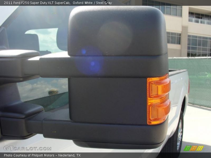 Oxford White / Steel Gray 2011 Ford F250 Super Duty XLT SuperCab