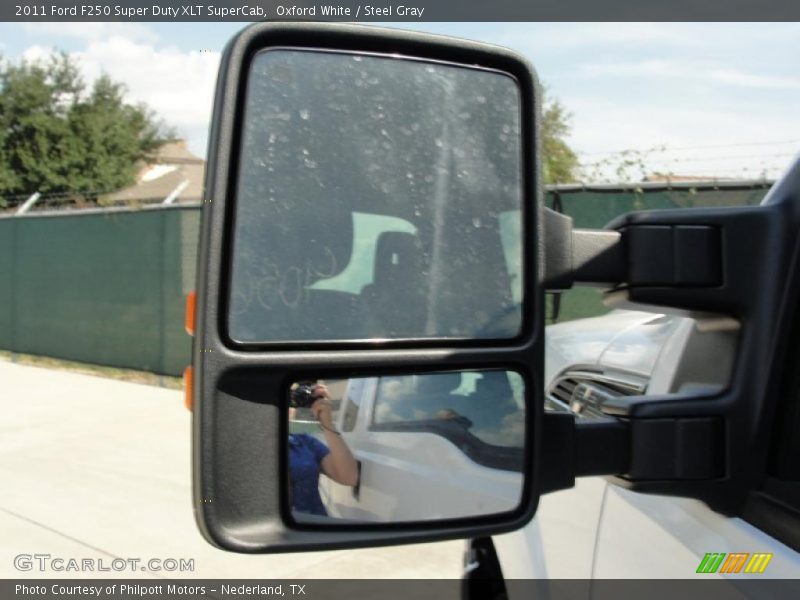 Oxford White / Steel Gray 2011 Ford F250 Super Duty XLT SuperCab