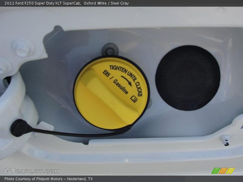 Oxford White / Steel Gray 2011 Ford F250 Super Duty XLT SuperCab