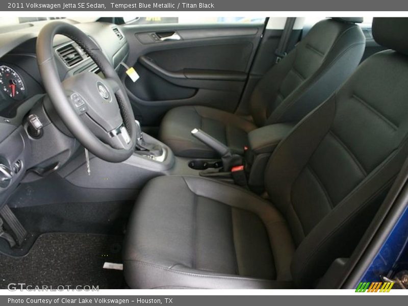  2011 Jetta SE Sedan Titan Black Interior