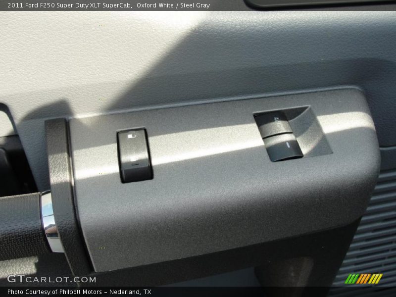 Oxford White / Steel Gray 2011 Ford F250 Super Duty XLT SuperCab