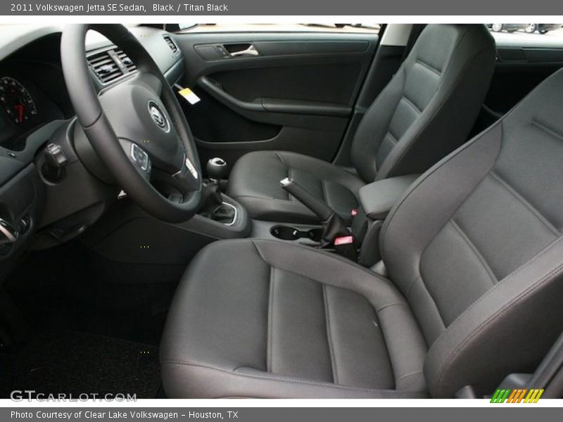  2011 Jetta SE Sedan Titan Black Interior