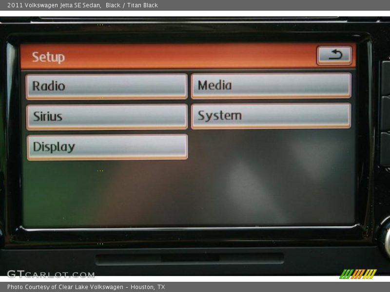 Black / Titan Black 2011 Volkswagen Jetta SE Sedan