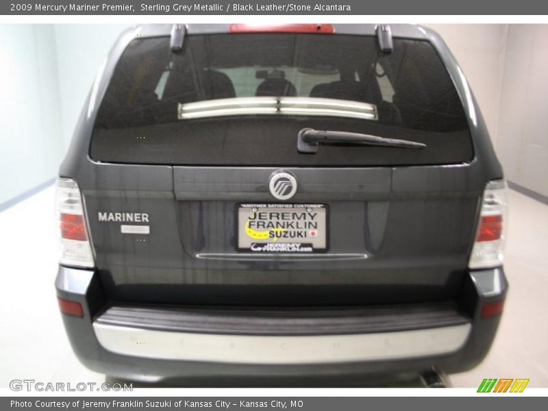 Sterling Grey Metallic / Black Leather/Stone Alcantara 2009 Mercury Mariner Premier