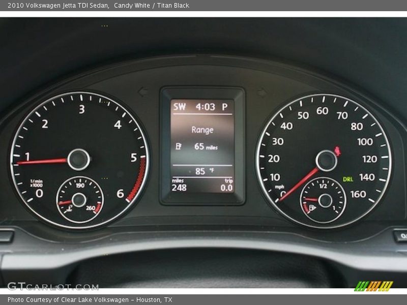 Candy White / Titan Black 2010 Volkswagen Jetta TDI Sedan
