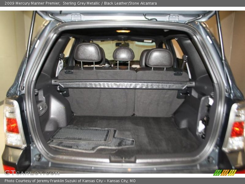 Sterling Grey Metallic / Black Leather/Stone Alcantara 2009 Mercury Mariner Premier