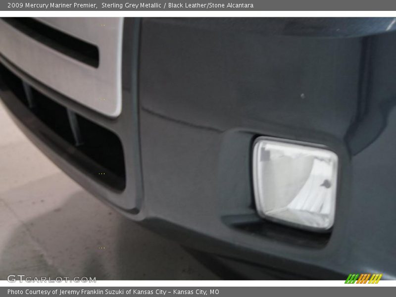 Sterling Grey Metallic / Black Leather/Stone Alcantara 2009 Mercury Mariner Premier