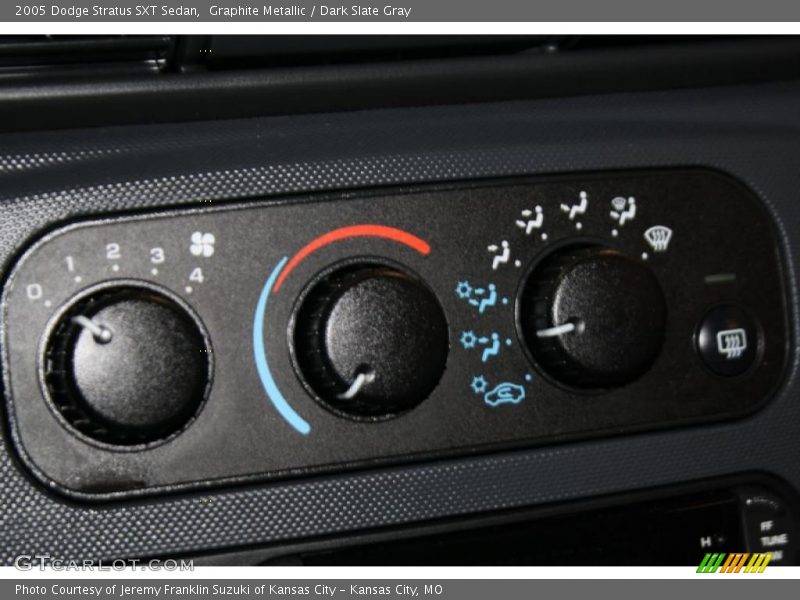Graphite Metallic / Dark Slate Gray 2005 Dodge Stratus SXT Sedan