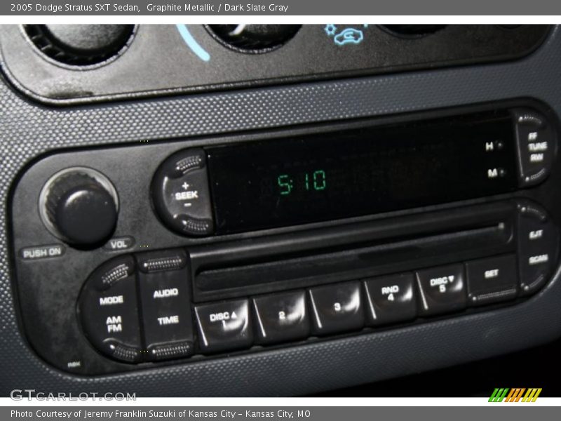 Graphite Metallic / Dark Slate Gray 2005 Dodge Stratus SXT Sedan