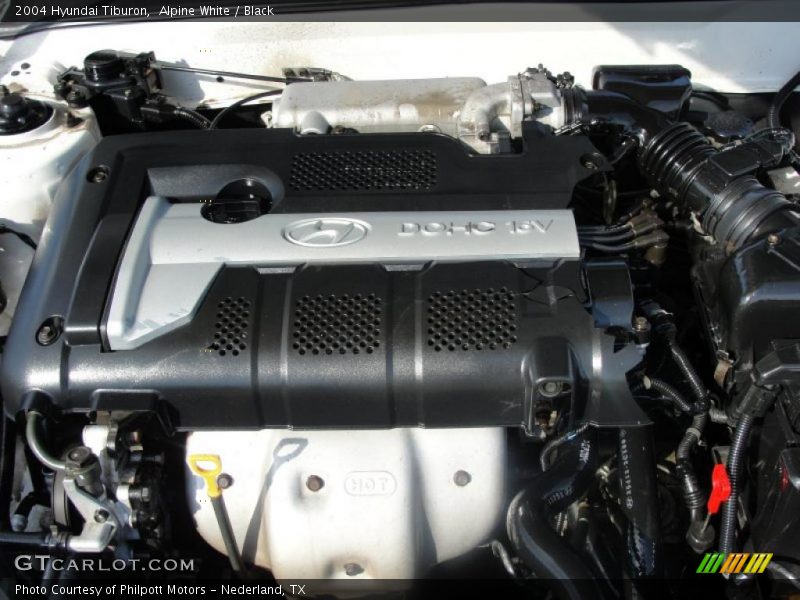  2004 Tiburon  Engine - 2.0 Liter DOHC 16-Valve 4 Cylinder