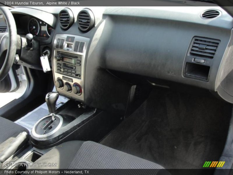 2004 Tiburon  Black Interior