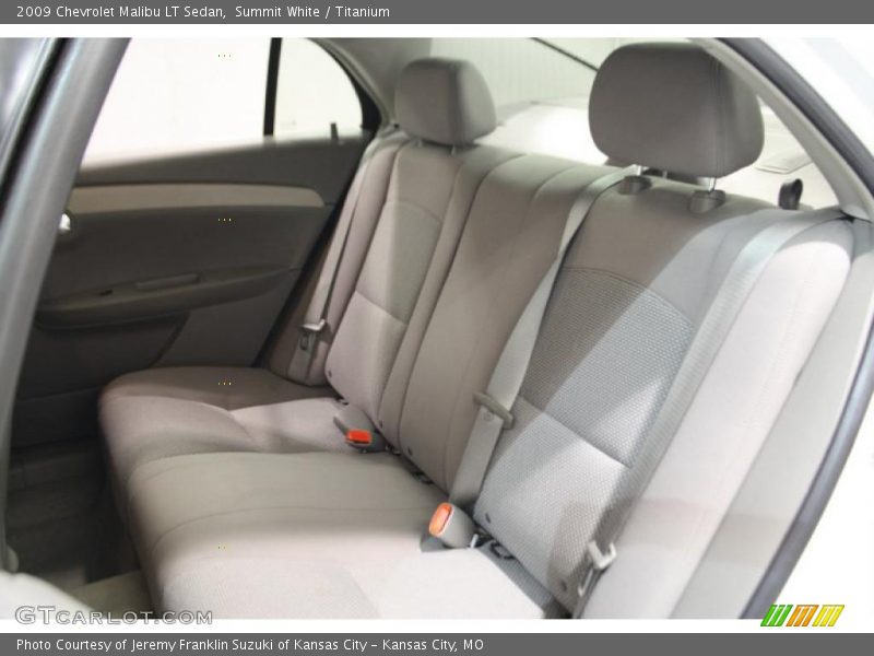Summit White / Titanium 2009 Chevrolet Malibu LT Sedan
