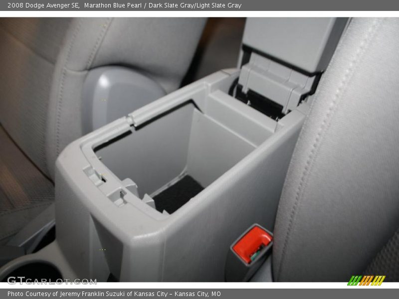 Marathon Blue Pearl / Dark Slate Gray/Light Slate Gray 2008 Dodge Avenger SE