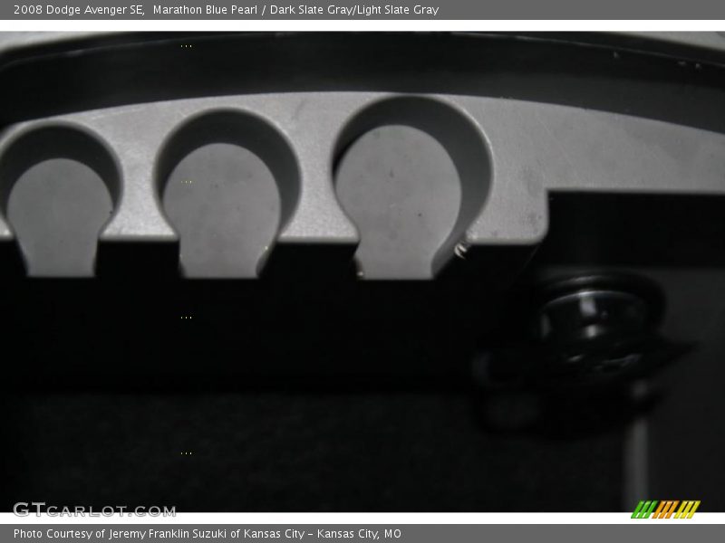 Marathon Blue Pearl / Dark Slate Gray/Light Slate Gray 2008 Dodge Avenger SE