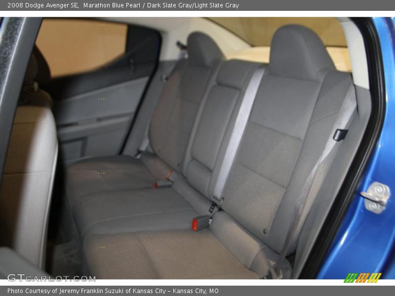 Marathon Blue Pearl / Dark Slate Gray/Light Slate Gray 2008 Dodge Avenger SE