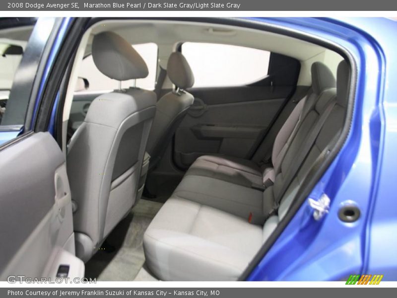 Marathon Blue Pearl / Dark Slate Gray/Light Slate Gray 2008 Dodge Avenger SE