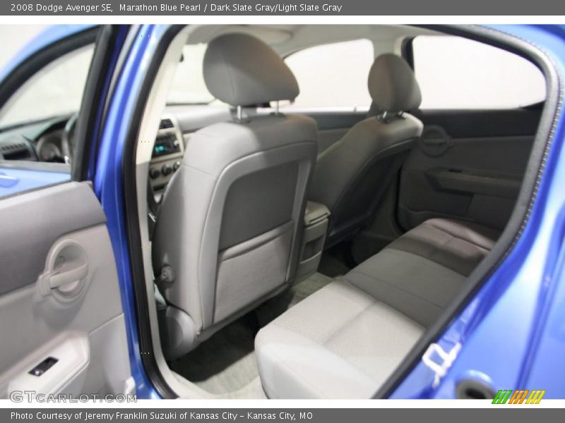 Marathon Blue Pearl / Dark Slate Gray/Light Slate Gray 2008 Dodge Avenger SE