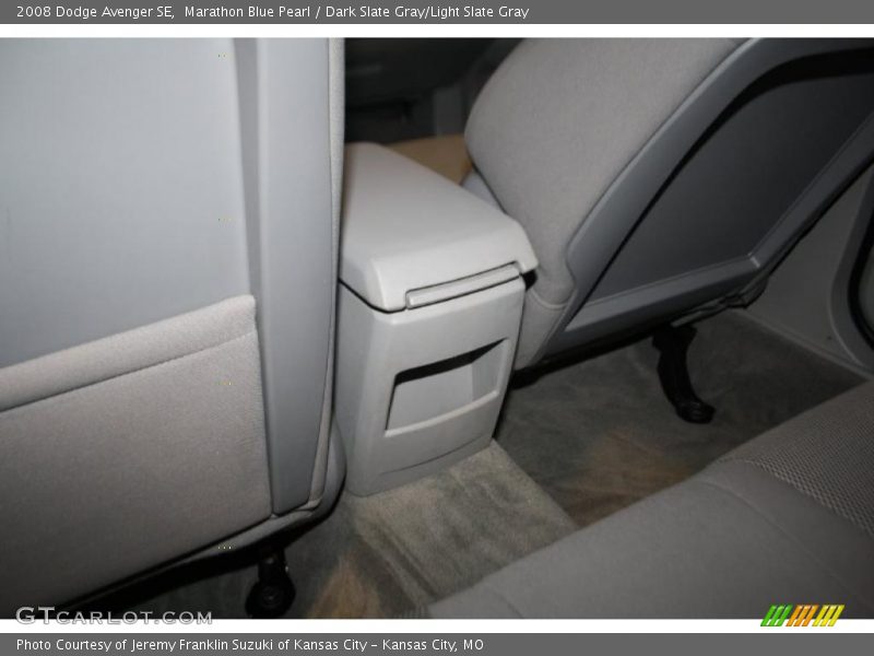 Marathon Blue Pearl / Dark Slate Gray/Light Slate Gray 2008 Dodge Avenger SE