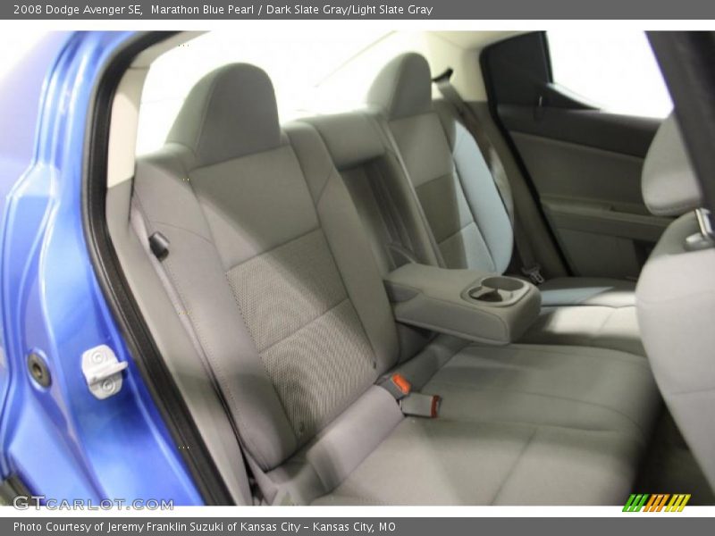 Marathon Blue Pearl / Dark Slate Gray/Light Slate Gray 2008 Dodge Avenger SE