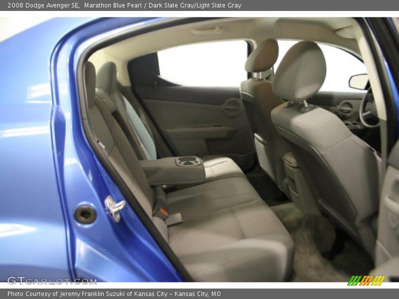 Marathon Blue Pearl / Dark Slate Gray/Light Slate Gray 2008 Dodge Avenger SE
