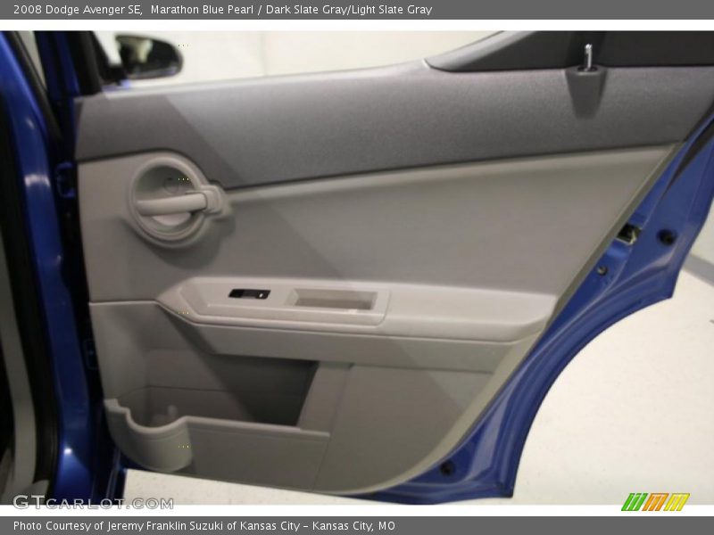 Marathon Blue Pearl / Dark Slate Gray/Light Slate Gray 2008 Dodge Avenger SE